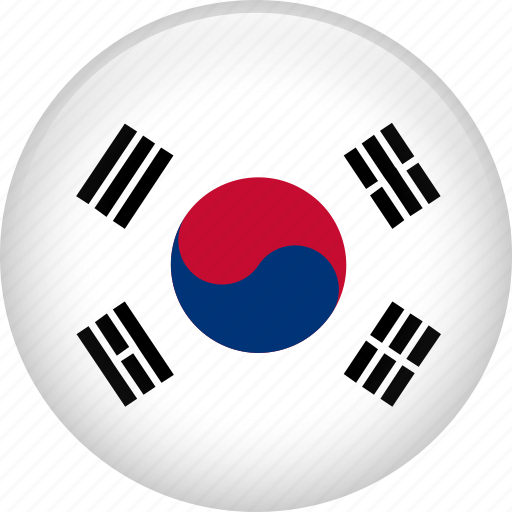Korea, country, flag, south korea, nation icon - Download on Iconfinder