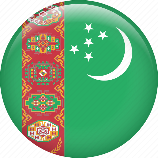 Turkmenistan, country, flag icon - Download on Iconfinder