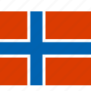 flag, norway, country, national