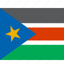 flag, south, sudan, nation, country
