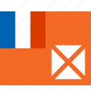 flag, wallis, and, futuna