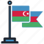 flag, azerbaijan, country, national, nation, map, worldflags 