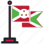 flag, burundi, country, national, nation, map, worldflags 