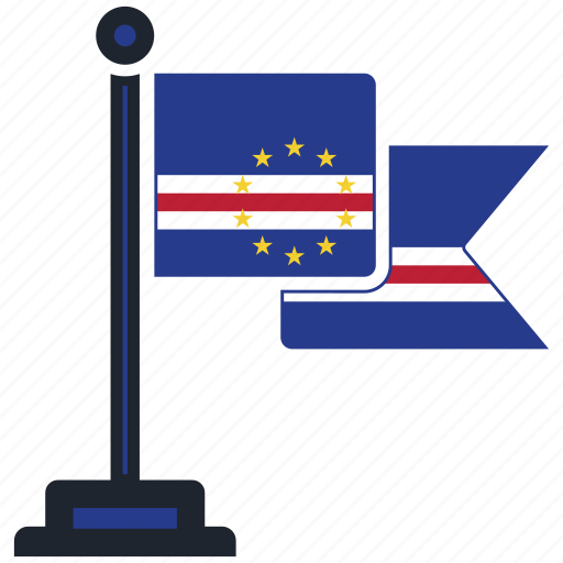 Flag, cape, verde, country, national, worldflags, capeverde icon - Download on Iconfinder