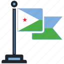flag, djibouti, country, national, nation, map, worldflags