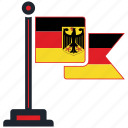 flag, germany, country, national, nation, map, worldflags