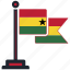 flag, ghana, country, national, nation, map, worldflags 