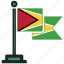 flag, guyana, flags, country, national, nation, worldflags 
