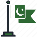 flag, pakistan, country, national, nation, map, worldflags 