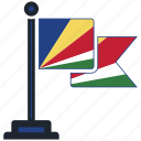 flag, seychelles, country, national, nation, map, worldflags 
