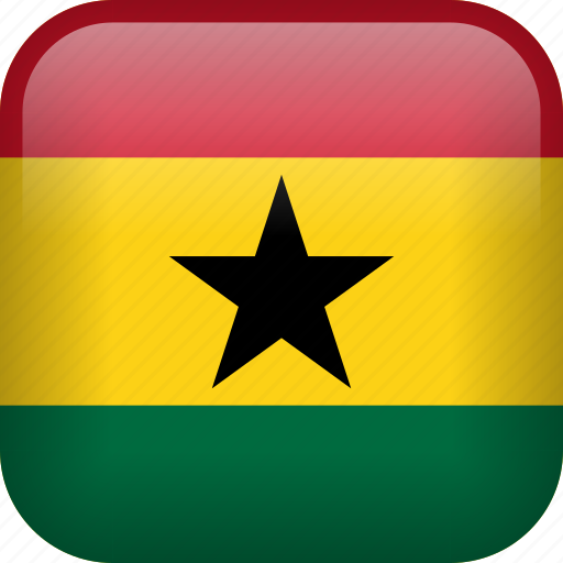 Ghana, country, flag icon - Download on Iconfinder