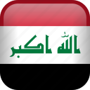iraq, country, flag