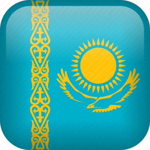 Kazakhstan, country, flag icon - Download on Iconfinder