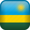 rwanda, country, flag