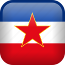 yugoslavia, country, flag