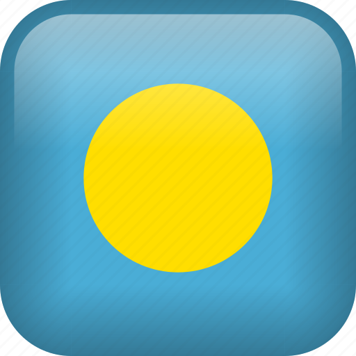 Palau, country, flag icon - Download on Iconfinder