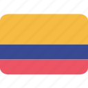 colombia, colombian, south america, south american, flag, flags