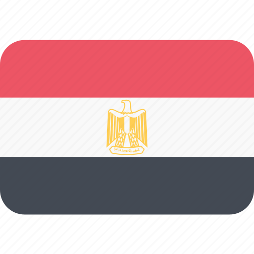 Egypt, egyptian, flag, flags, africa, african icon - Download on Iconfinder