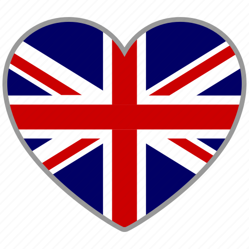 Britain, flag heart, british, england, europe, kingdom, love icon - Download on Iconfinder