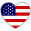 flag heart, usa, america, american, state, states, love 