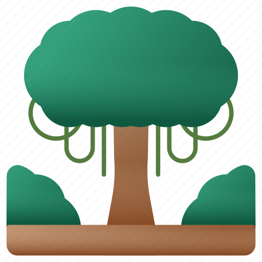Big, tree, forest, bush, ecology, botanical, yard icon - Download on Iconfinder