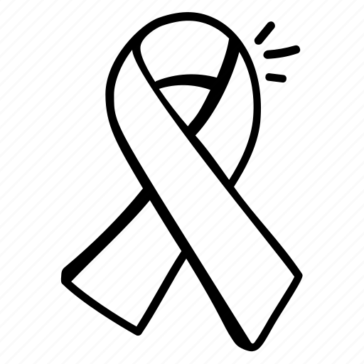 Cancer ribbon, awareness ribbon, cancer awareness ribbon, breast cancer ribbon, medical ribbon icon - Download on Iconfinder
