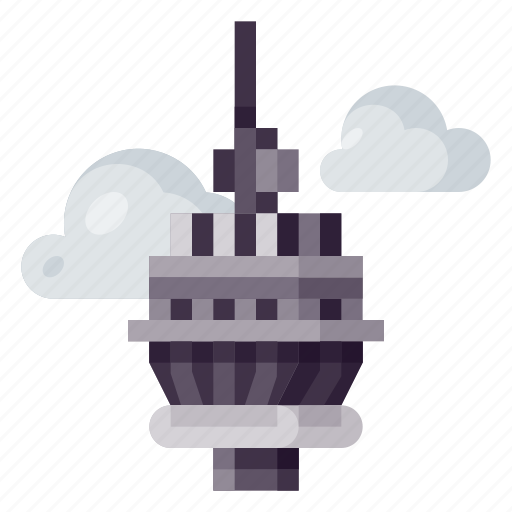 Architecture, building, cn tower, heritage, history, world landmark icon - Download on Iconfinder