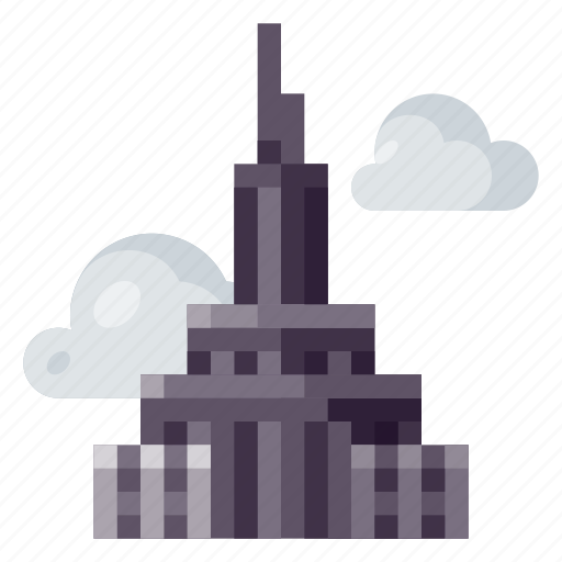 Architecture, building, empire state, heritage, history, world landmark icon - Download on Iconfinder