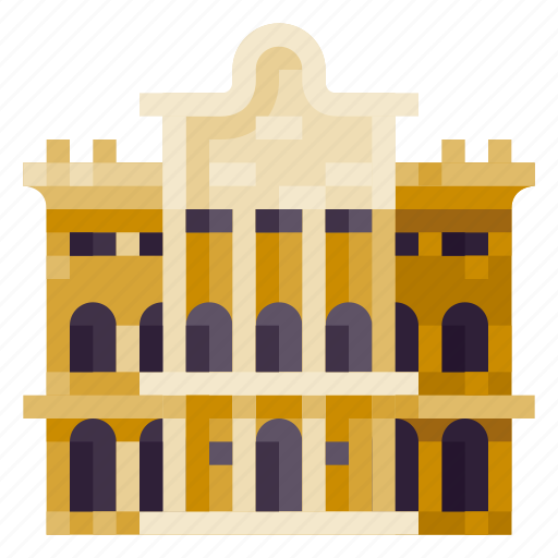 Architecture, building, heritage, history, madrid, palace, world landmark icon - Download on Iconfinder
