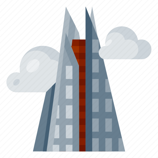 Architecture, building, heritage, history, the shard, world landmark icon - Download on Iconfinder