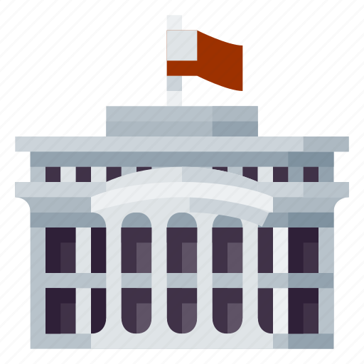 Architecture, building, heritage, history, white house, world landmark icon - Download on Iconfinder