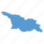 country, georgia, georgian, map, navigation, location 