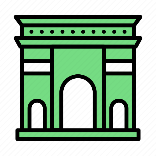 Delhigate, india, famous, world, monument icon - Download on Iconfinder