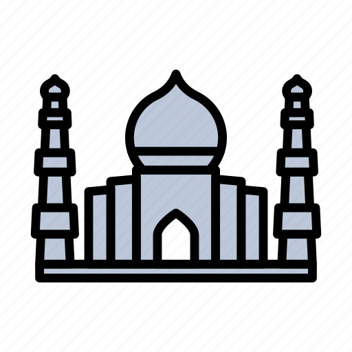 Tajmahal, india, world, monument, building icon - Download on Iconfinder