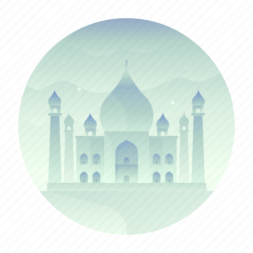 Agra, india, landmark, monument, taj mahal, tourism, travel icon - Download on Iconfinder