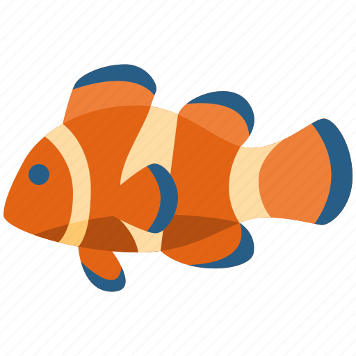 Clownfish, animal, fish, ocean, aquatic, marine, sea icon - Download on Iconfinder