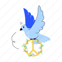 peace bird, peace dove, peace sign, peace symbol, flying dove 