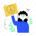 peace sign, peace symbol, peace day, pacifism, hope sign 
