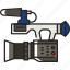 camcorder, camera, video, video camera, handycam, movie, recording 