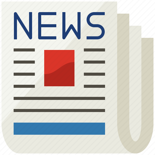 Newspaper, news, article, paper, media, press, newsletter icon - Download on Iconfinder