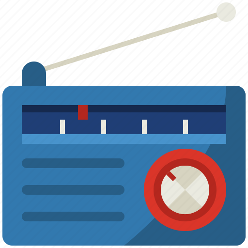 Radio, music, audio, communication, device, antenna, media icon - Download on Iconfinder