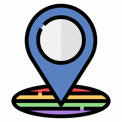 Address, location, pin, map, pride, month icon - Download on Iconfinder