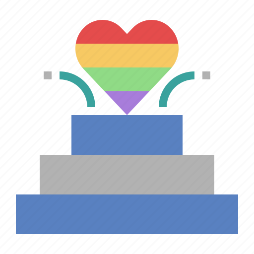 Love, romantic, lgbtq, heart, valentines, day icon - Download on Iconfinder