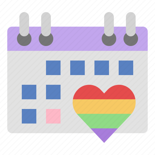 Pride, month, world, day, lgbtqia, calendar, event icon - Download on Iconfinder