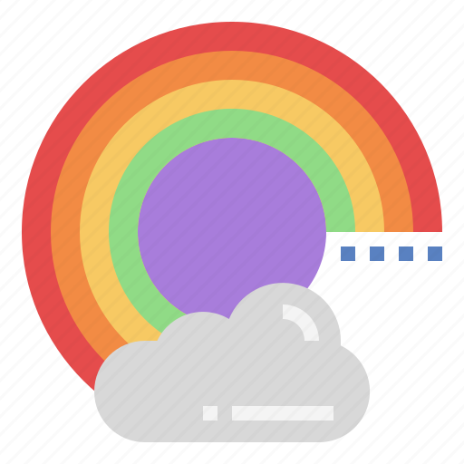Rainbow, gay, weather, diversity, pride, day icon - Download on Iconfinder