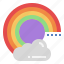 rainbow, gay, weather, diversity, pride, day 