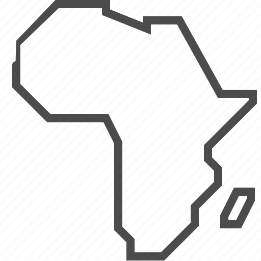 Africa, country, geographic, map, political, region, world icon - Download on Iconfinder