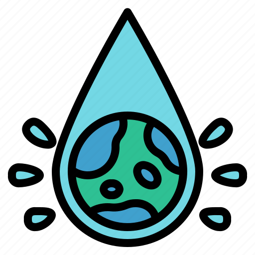 Water, drop, world, day, save, environment, earth icon - Download on Iconfinder