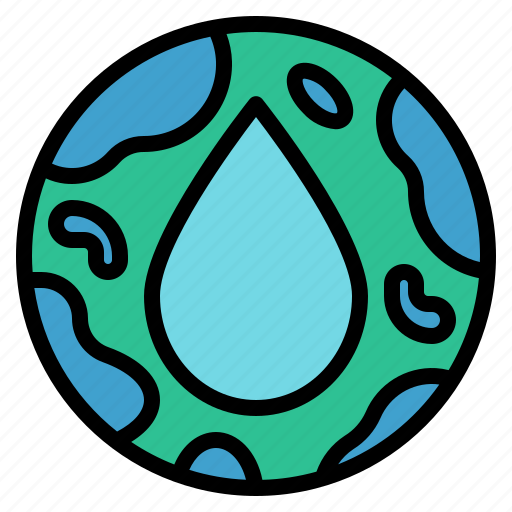World, water, day, save, nature, environment, planet icon - Download on Iconfinder