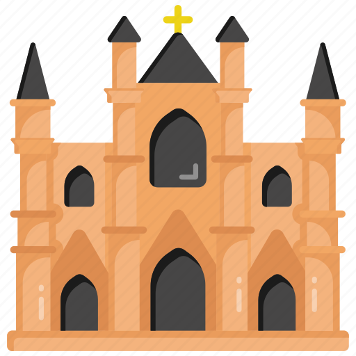 Church, chapel building, religious place, christian building, catholic icon - Download on Iconfinder